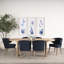 Katia 91" Solid Wood Dining Table-1914946344