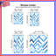 Rideaux bleu obscurcissant et chevrons obscurcissant - 2 panneaux-1209657691-1209657692