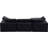 Kirstey Velvet L-Shaped Sectional Reversible-87141380