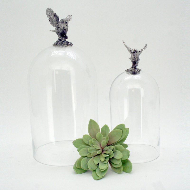 Cully Animals Cloche Or Water Globe, 17" H x 12" W x 12" D