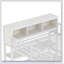 Lit mezzanine en métal avec garde-robe, bureau en forme de L et cubes de rangement pour une utilisation multifonctionnelle, idéal pour les enfants, les adolescents et les adultes-129431918-129431919