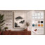Mountain Above the Mist Japandi - Wrapped Canvas-56407638-56407637