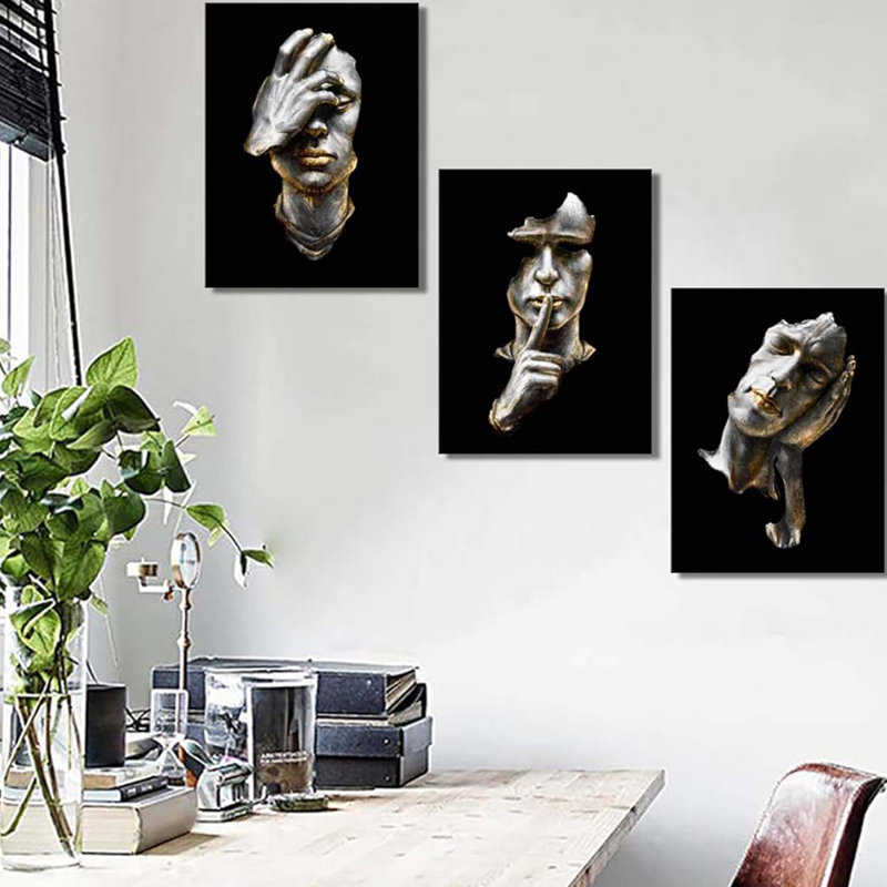 3 Piece Wrapped Canvas Print