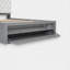 Lit plateforme tapissier Shirae-1342655477