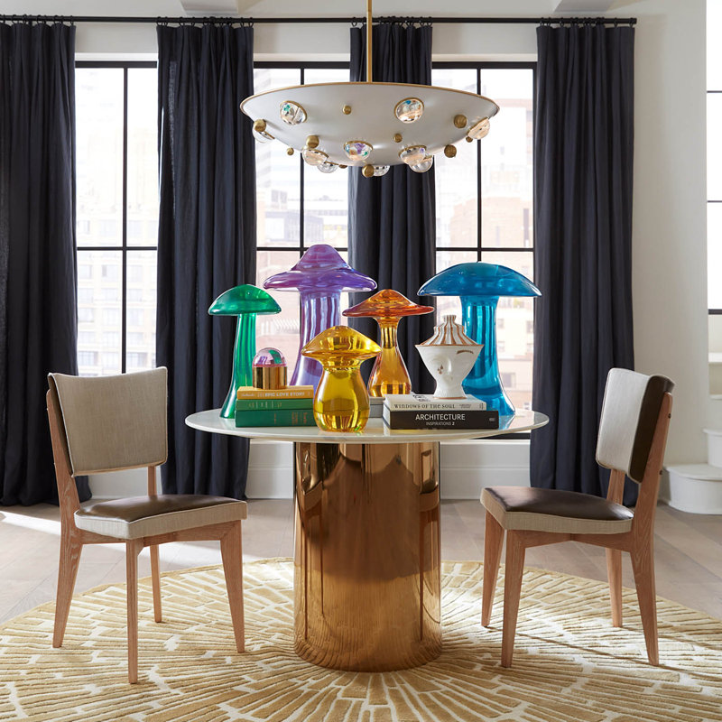 Rive Gauche Leather Upholstered Dining Chair