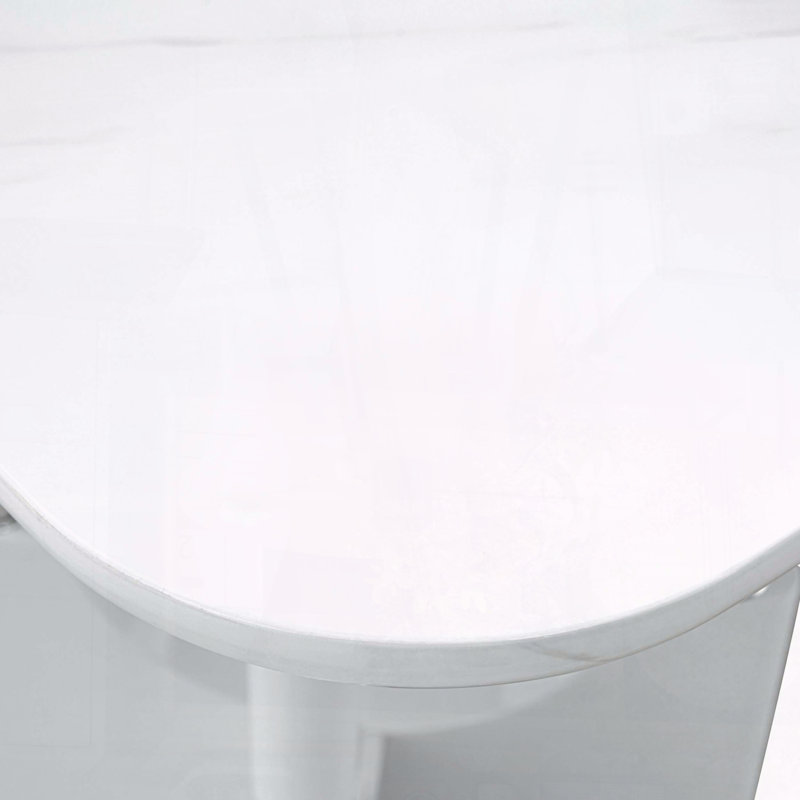 Table de salle à manger Modern, Blanc