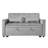 3-In-1 Convertible Sleeper Sofa,Modern Velvet Pull Out Sofa Bed With Reclining Backrest And Pillows-114294568