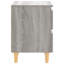 Miner 40cm W Manufactured Wood Bedside Table