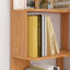 Bibliothèque de coin de 90 cm et ensemble de bibliothèque de 80 cm, étagère combinée extensible et chêne foncé