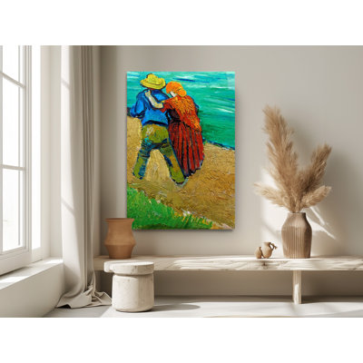 A Pair Of Lovers Arles, Two Lovers, By Vincent Van Gogh 1888- Canvas Print, Painting Reproduction