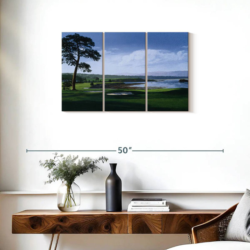 Sireci Golf Course I, 20" H x 33" W