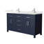 Beckett 60" Freestanding Double Bathroom Vanity with Quartz Top-1942309806-1942309805-1942309810