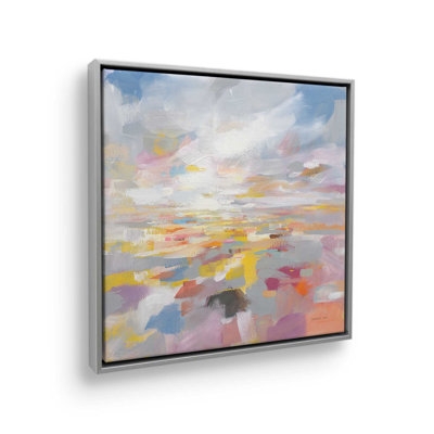 «Dreamy Evening», reproduction sur toile abstraite