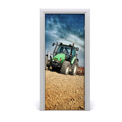 Vehicles Tractor Door Decal