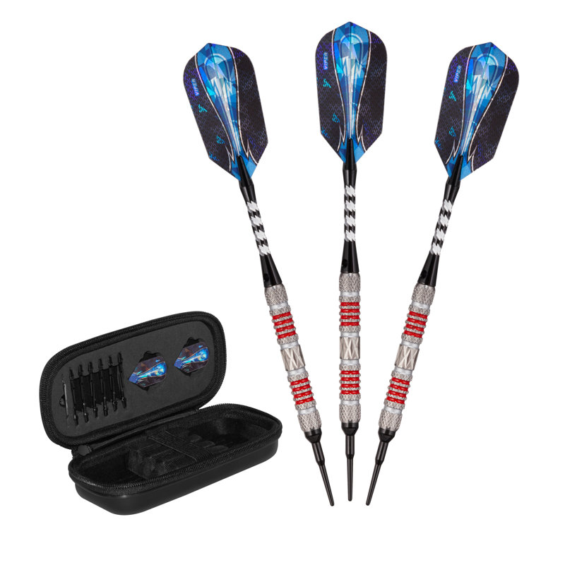 Jeu de fléchettes Viper Astro, 8 anneaux rouges - 18 g