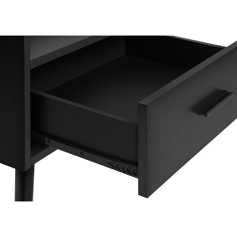 Table d'appoint (table basse incluse seulement), Noir, Noir