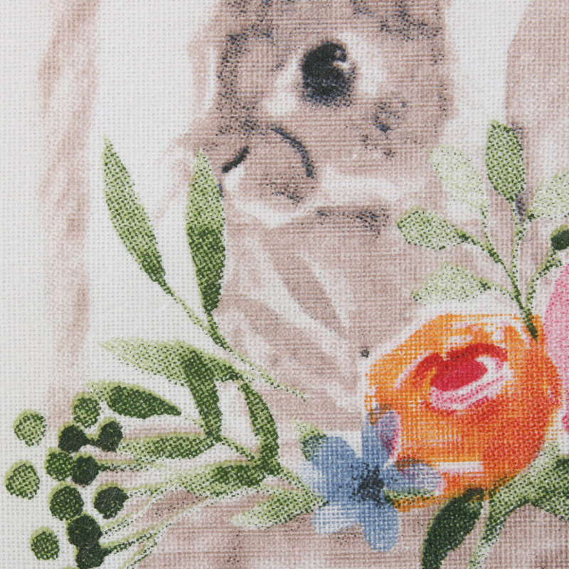 Cotton Plaid Embroidered Kitchen Towel Linen Set