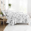 Ensemble d'édredon en duvet gris Magnolia-59334086