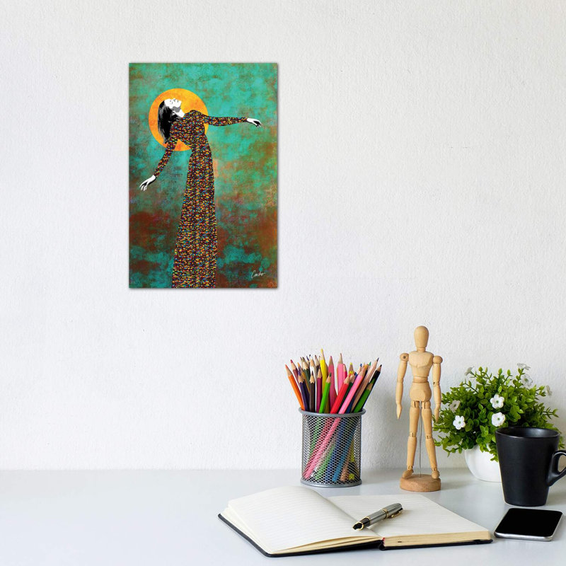 Crowning The Sun by Jose Cacho - Wrapped Canvas Print, 20.32 cm H x 30.48 cm W