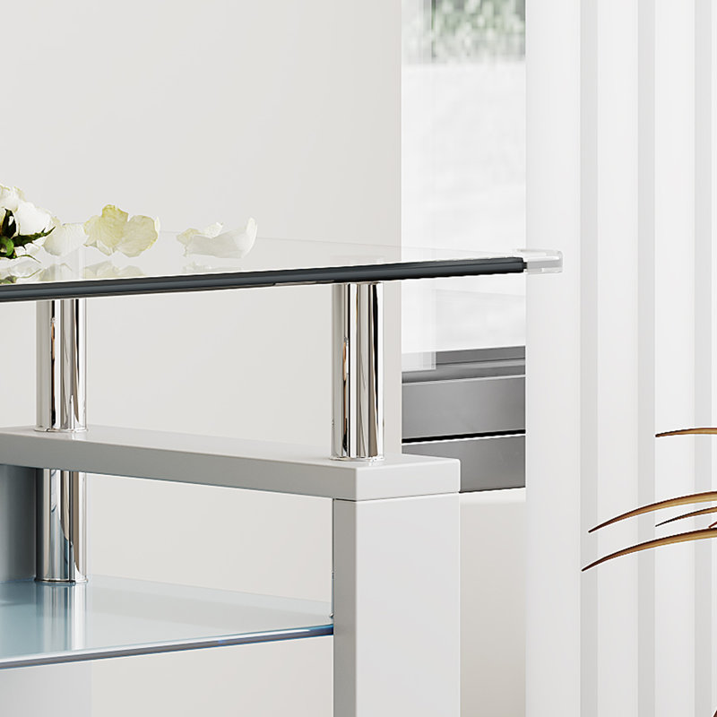 Console Aral, Blanc