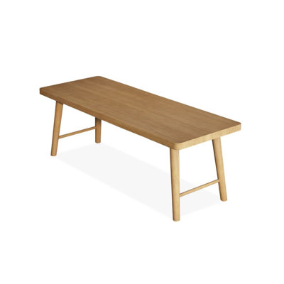 70.87" Burlywood Rectangular Solid Wood desks