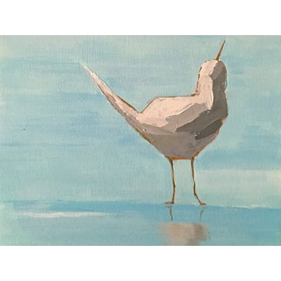 Plover Ll Print by Phyllis Adams