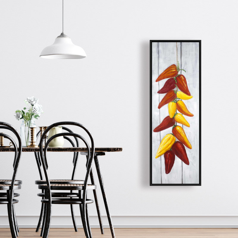 Décoration murale de cuisine Rope of Chili Peppers