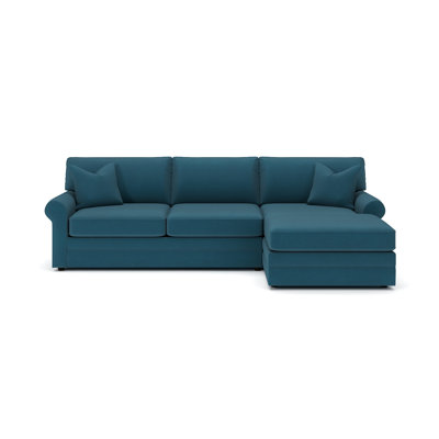 Charlie 2-Piece Sofa With Chaise Sectional
