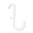 5PK 2.28 Inch Pegboard Hooks For Organizing Various Tools Utility Hooks Hanging Storage 86EF8C13A73A4383A60BBA48BE3D2428