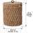 Yuma Laundry Hamper with Handles and Lid