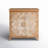 Hudspeth Farmhouse 2-Door Carved Accent Cabinet with Medallion Pattern