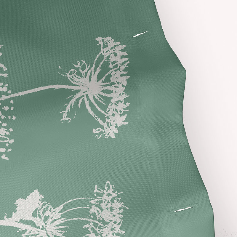 Rideau de douche Windy Blossom, Vert