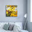 «Yellow Action August» par Shirley Novak, art mural sur toile-1362058719