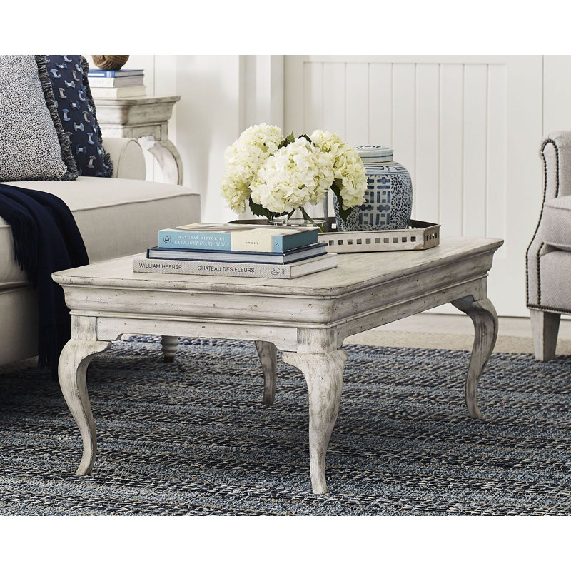 Shaylene Solid Wood Single Coffee Table, 18" H x 50" L x 28" W