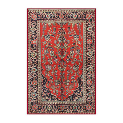 Tapis de style oriental rouge