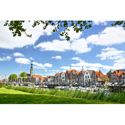 Town Veere In Zeeland by Mark22 - Wrapped Canvas Print