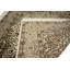 Tapis crème crème à motif floral oriental 5 x 5 Kirman