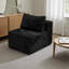 Chaise simple - noir-158498008