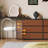 Contemporary Makeup Vanity with 6 Drawers & 360° Adjustable Tabletop Extension, Walnut-Gold Accent