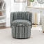 Chaise d'appoint rembourrée avec rangement et roulettes-579056508