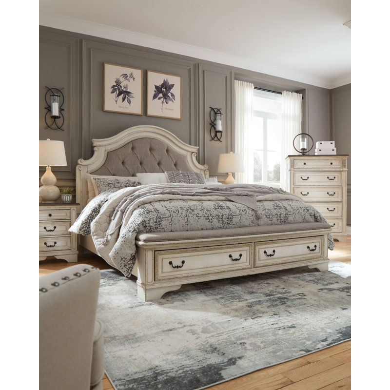 Monaghan Upholstered Storage Bed