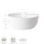 Toledo Glass Serving Bowls - 19cm