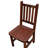 Fireside Lodge Barnwood Prairie Dining Side Chair - Antique Oak Seat