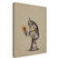 « robot fleur », art sur toile-33542375