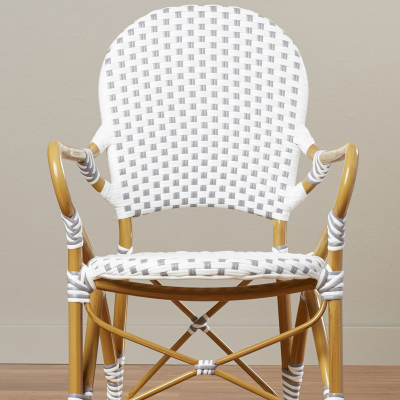 Ensemble bistro 31,5 po Wilburg, Gris
