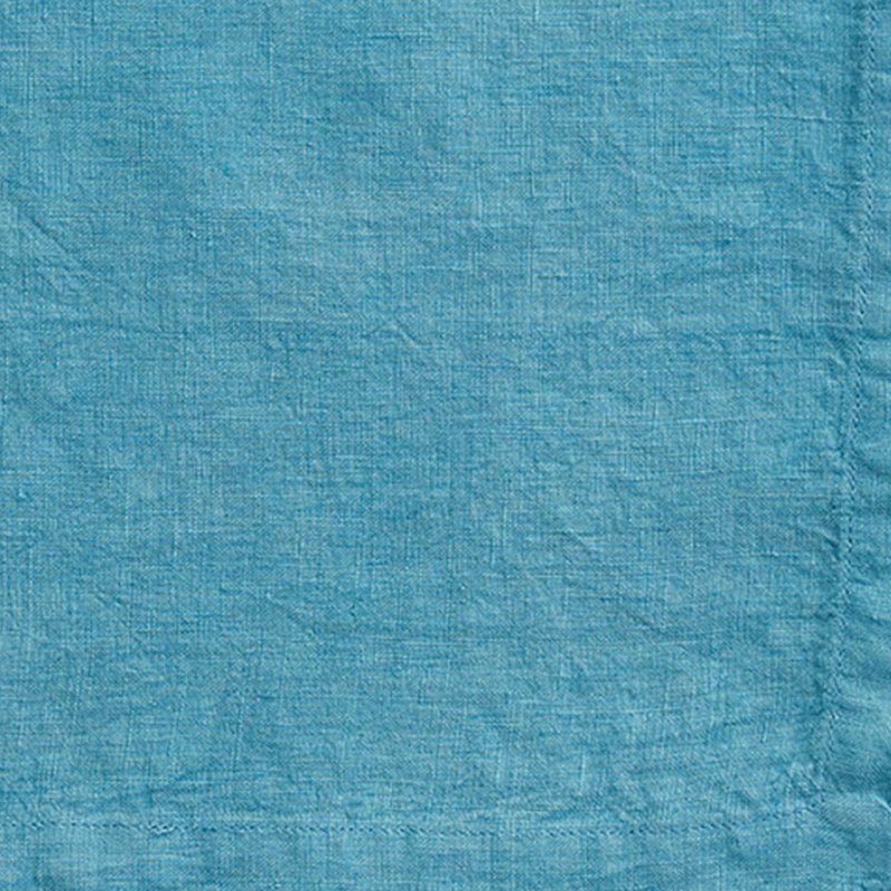  Aqua Linen Napkin Set of 4, Blue