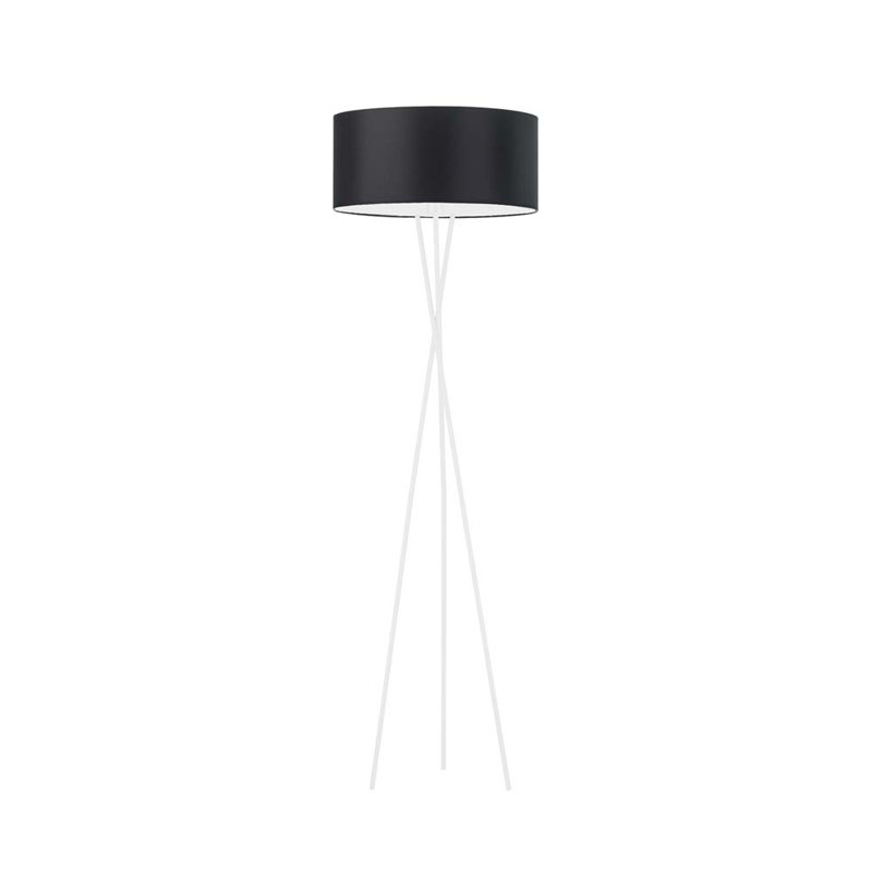 Arless 160cm Tripod Floor Lamp, Black, White