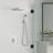 10" Pressure Balanced Rain Shower System With Handheld Spray-113914483