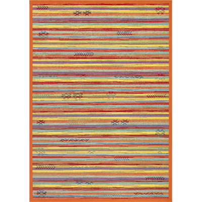 Ragusa Striped Hand Woven Area Rug