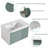 Oreanna 35.91 " W Single Vanity Bathroom Vanity With Ceramic Top